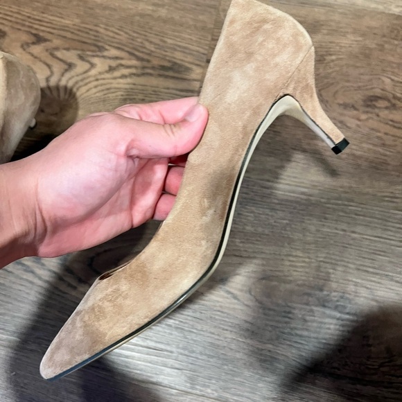 Nine West Suede Kitten Heels Size 10M - Picture 4 of 11